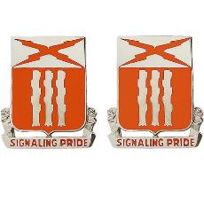 111th Signal Battalion Unit Crest (Signaling Pride)
